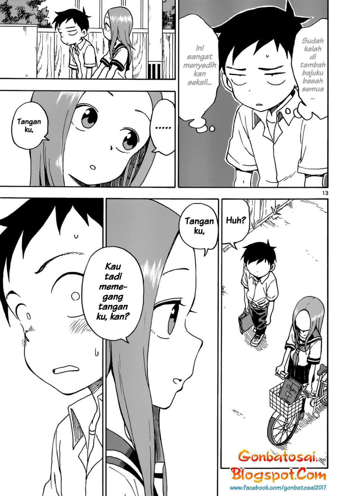 Karakai Jouzu no Takagi-san Chapter 64 Gambar 16
