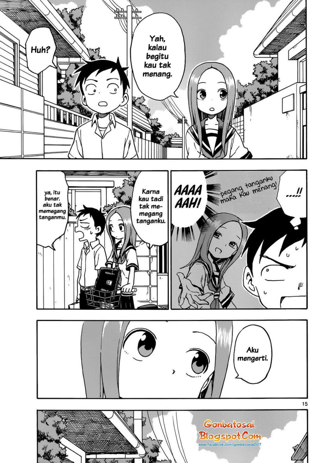 Karakai Jouzu no Takagi-san Chapter 64 Gambar 18