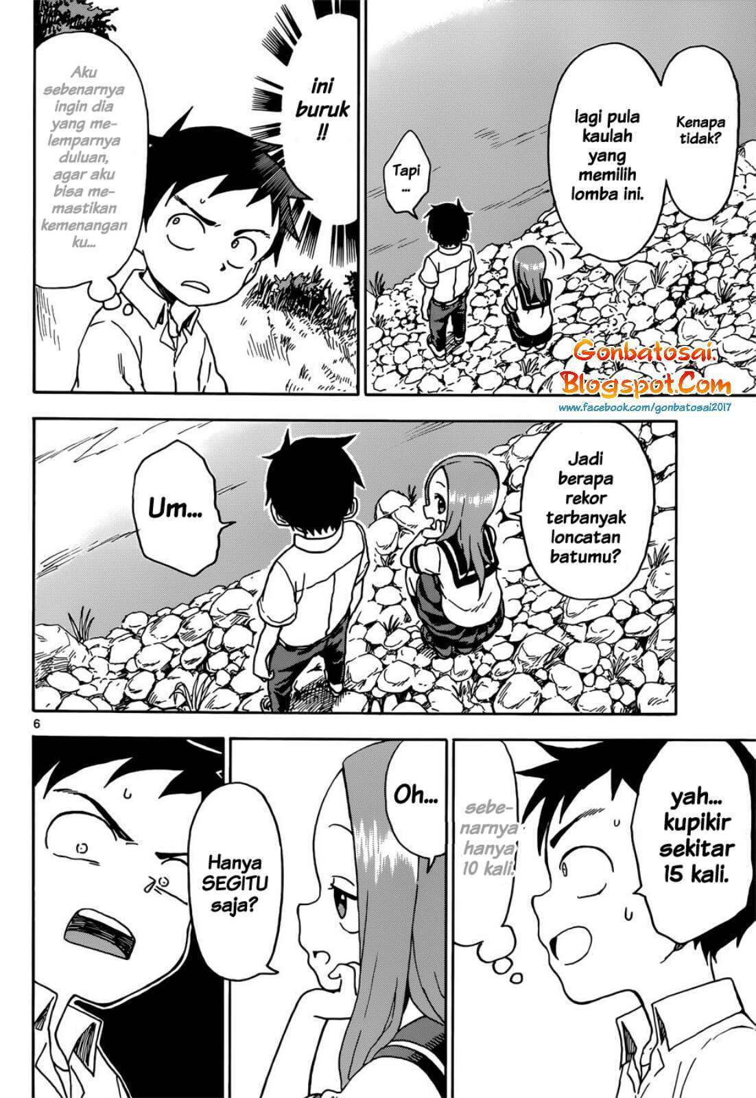 Karakai Jouzu no Takagi-san Chapter 64 Gambar 8