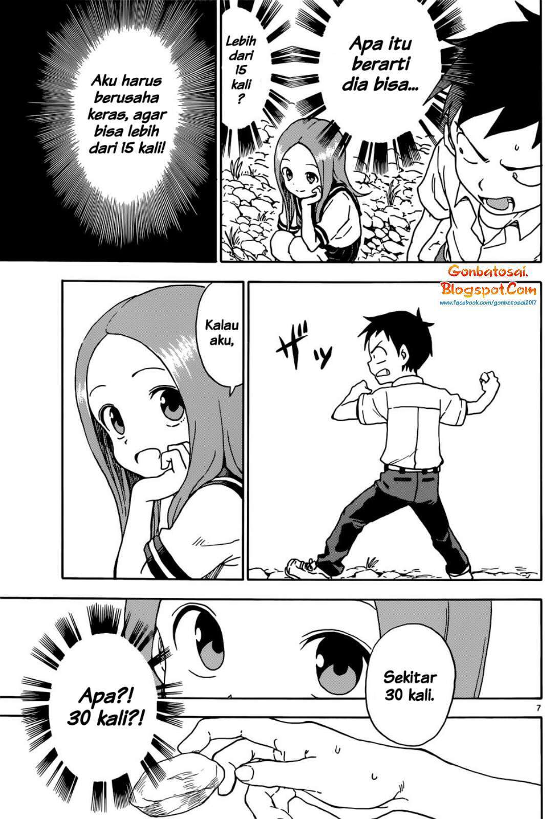 Karakai Jouzu no Takagi-san Chapter 64 Gambar 9