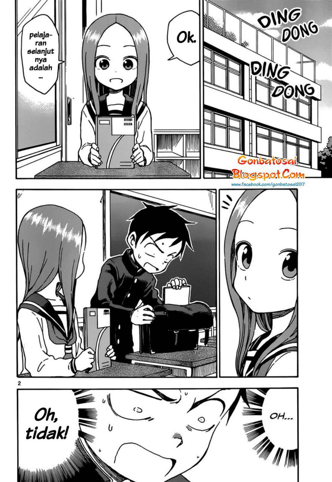 Karakai Jouzu no Takagi-san Chapter 61 Gambar 4