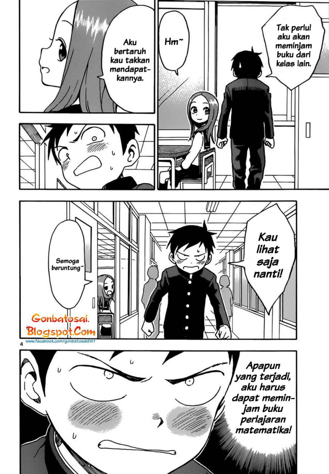 Karakai Jouzu no Takagi-san Chapter 61 Gambar 6