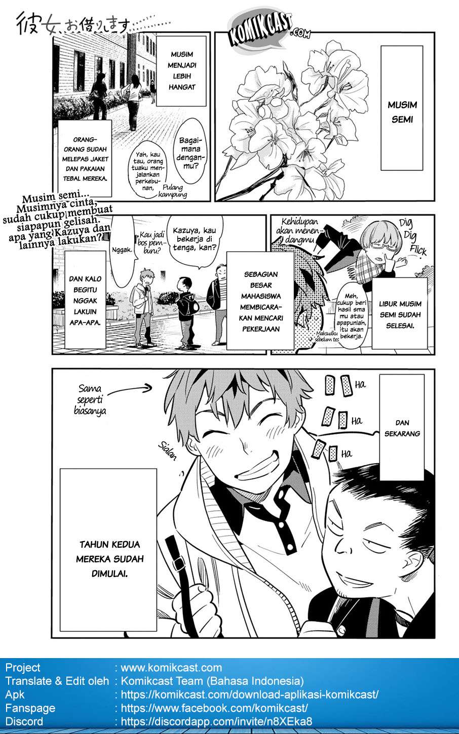 Baca Manga Kanojo Okarishimasu Chapter 56 Gambar 2