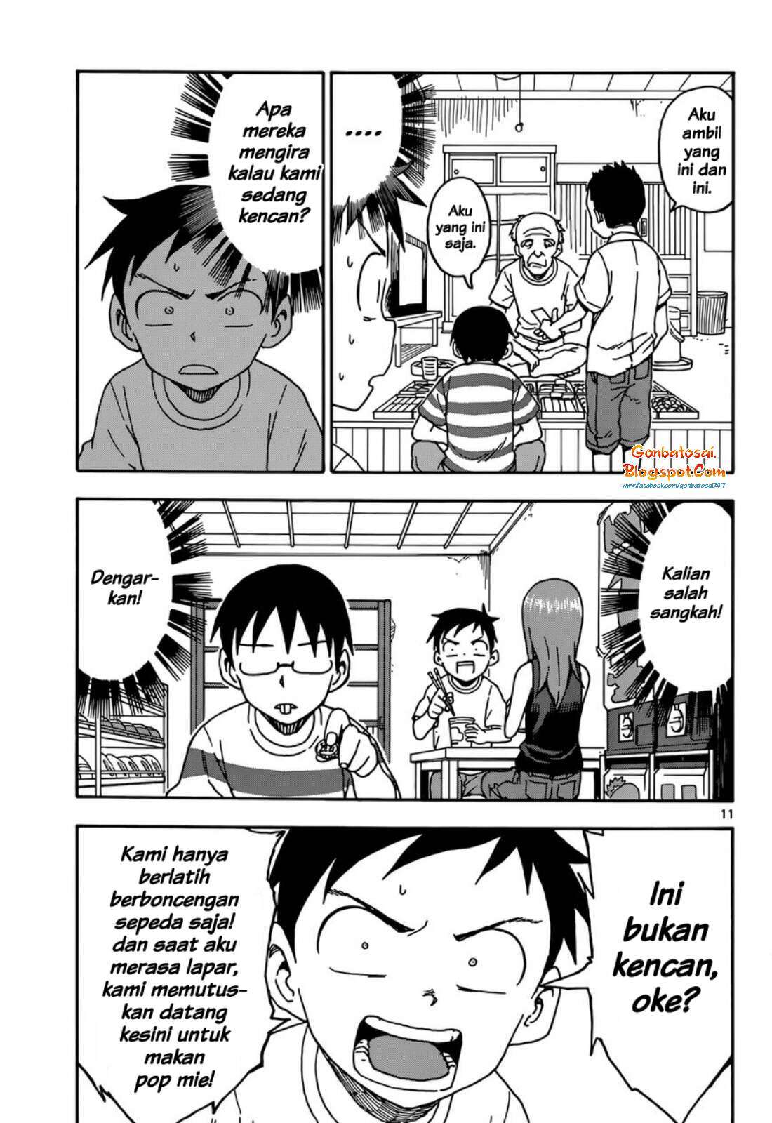 Karakai Jouzu no Takagi-san Chapter 53 Gambar 14