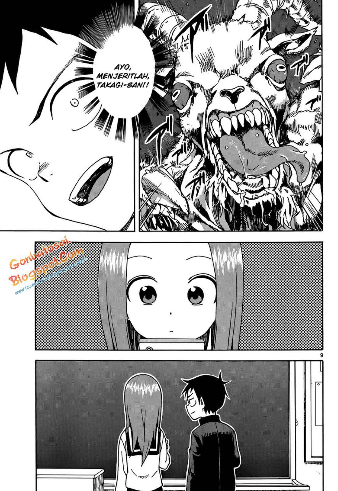 Karakai Jouzu no Takagi-san Chapter 43 Gambar 10