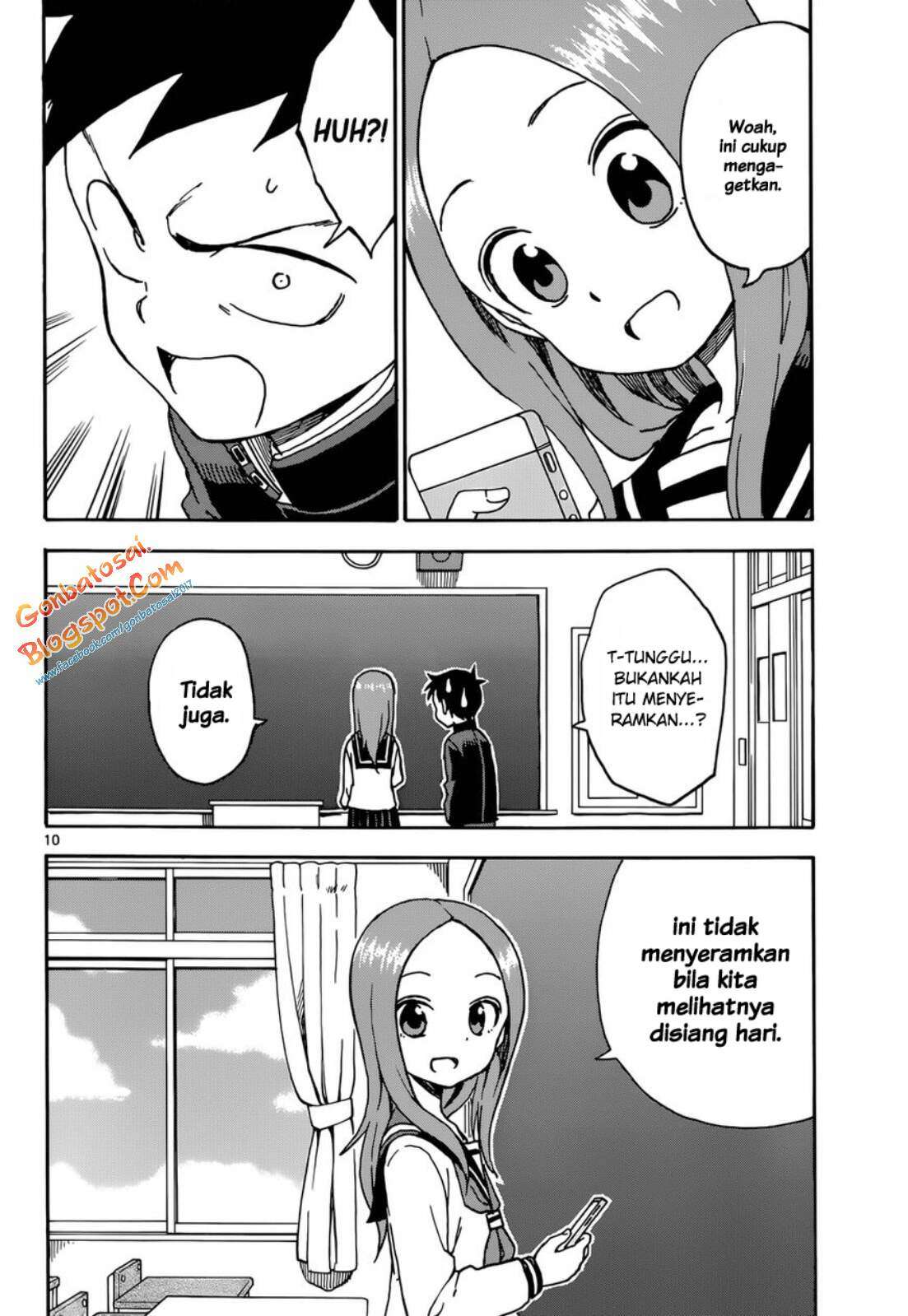 Karakai Jouzu no Takagi-san Chapter 43 Gambar 11