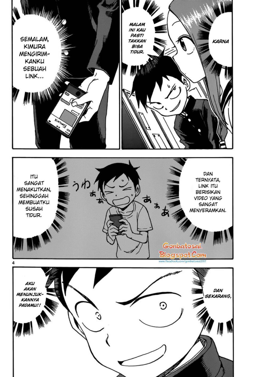 Karakai Jouzu no Takagi-san Chapter 43 Gambar 5