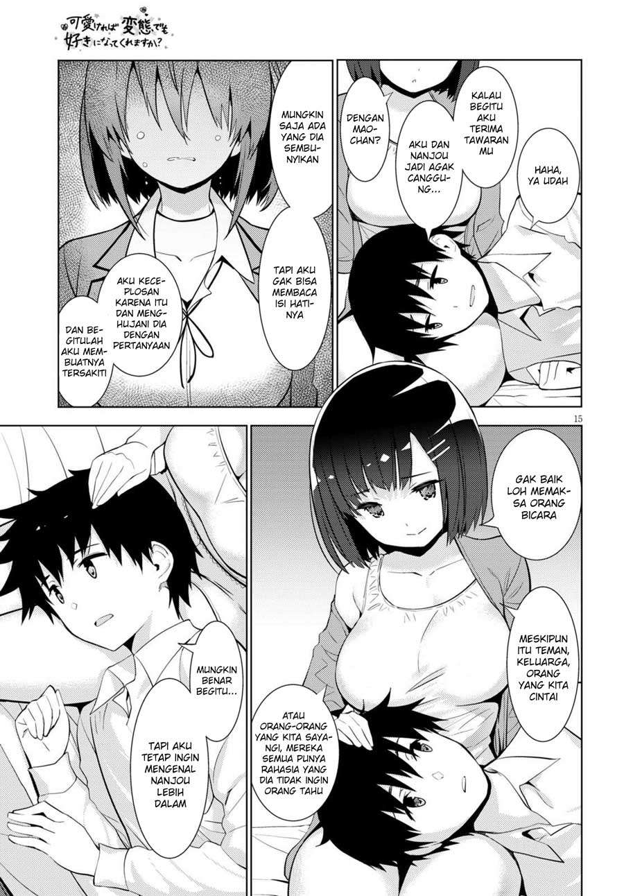 Kawaikereba Hentai demo Suki ni Natte Kuremasu ka? Chapter 11 Gambar 16