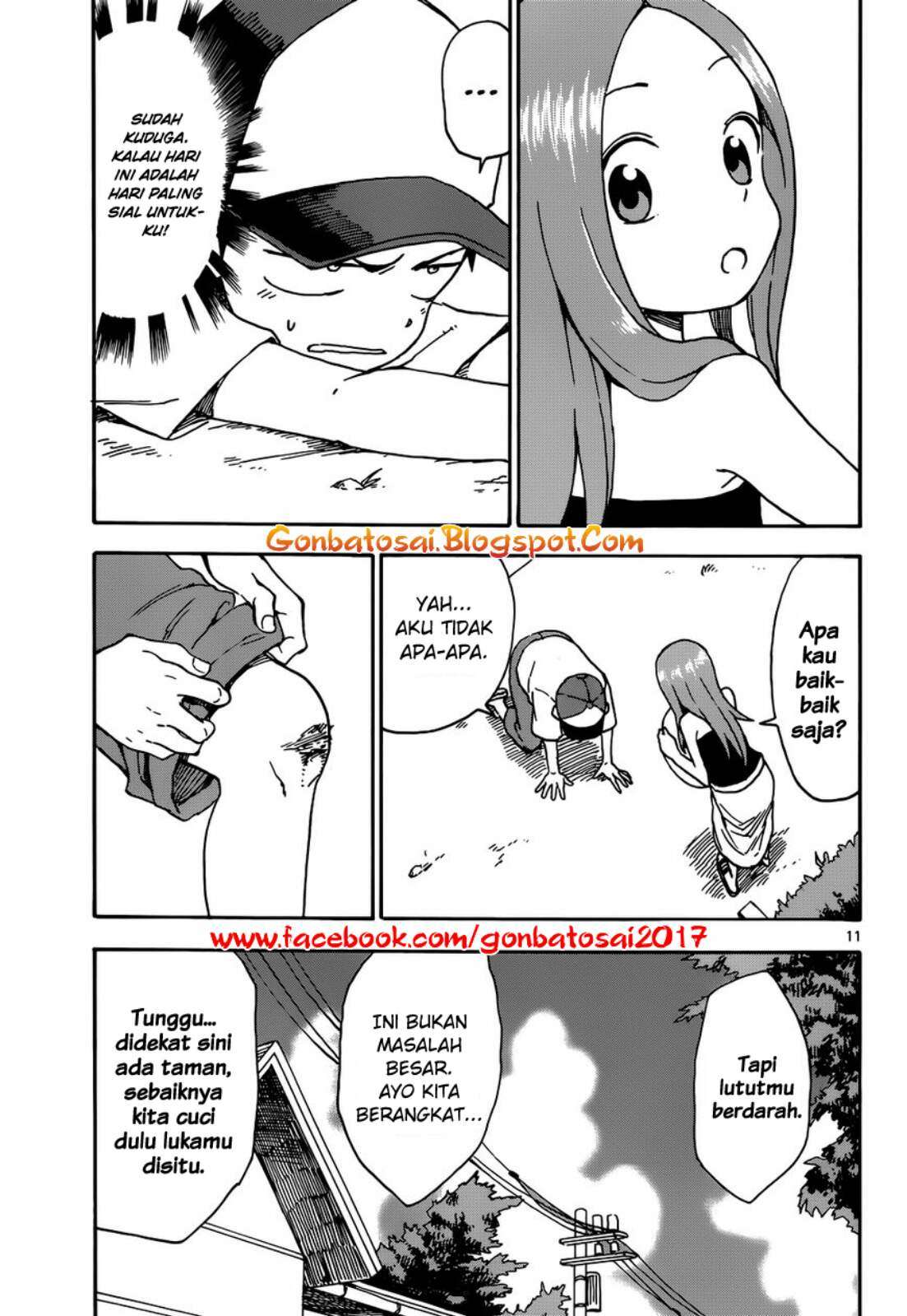 Karakai Jouzu no Takagi-san Chapter 35 Gambar 13