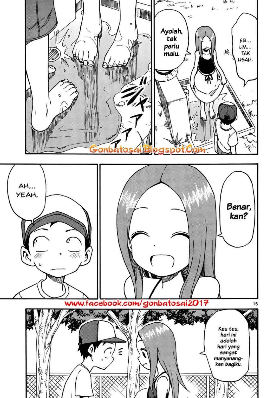 Karakai Jouzu no Takagi-san Chapter 35 Gambar 17