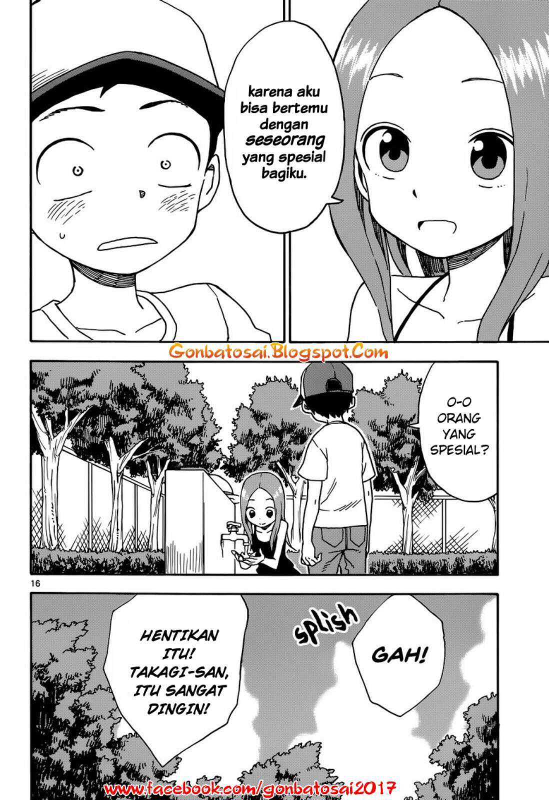 Karakai Jouzu no Takagi-san Chapter 35 Gambar 18