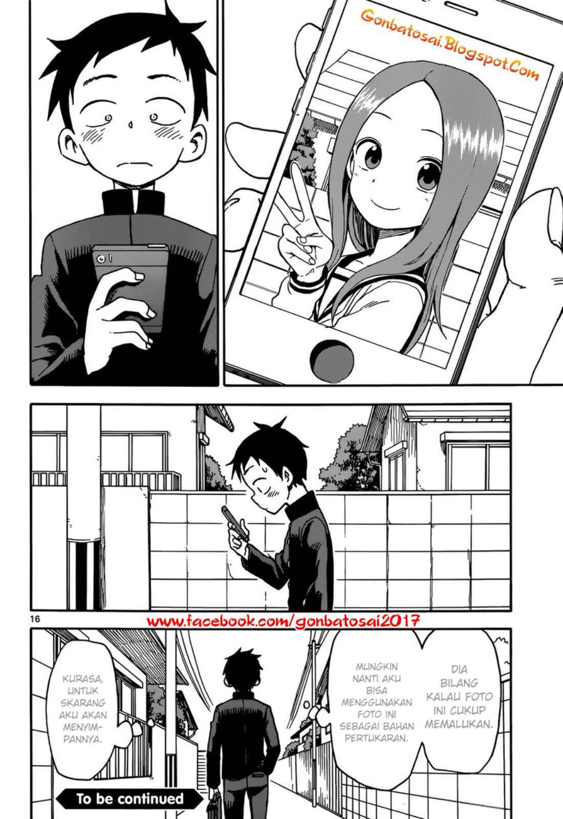 Karakai Jouzu no Takagi-san Chapter 34 Gambar 18