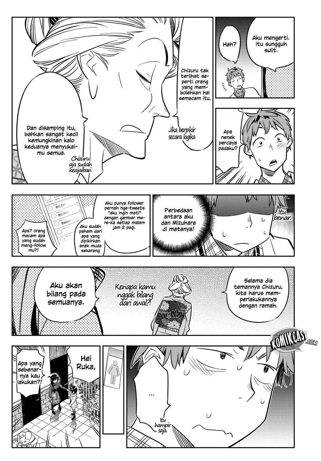 Kanojo Okarishimasu Chapter 34 Gambar 17