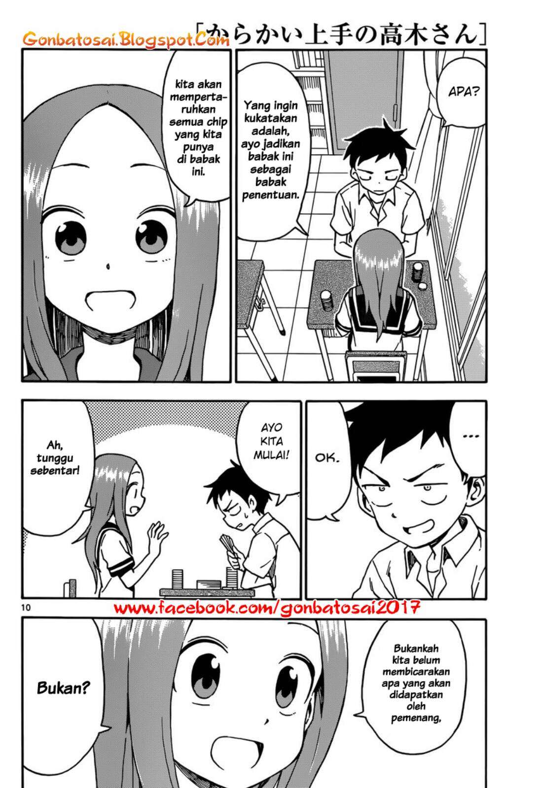Karakai Jouzu no Takagi-san Chapter 33 Gambar 12