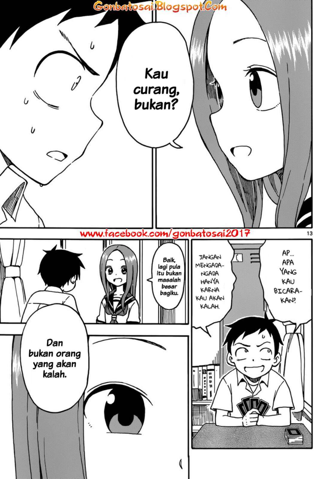 Karakai Jouzu no Takagi-san Chapter 33 Gambar 16