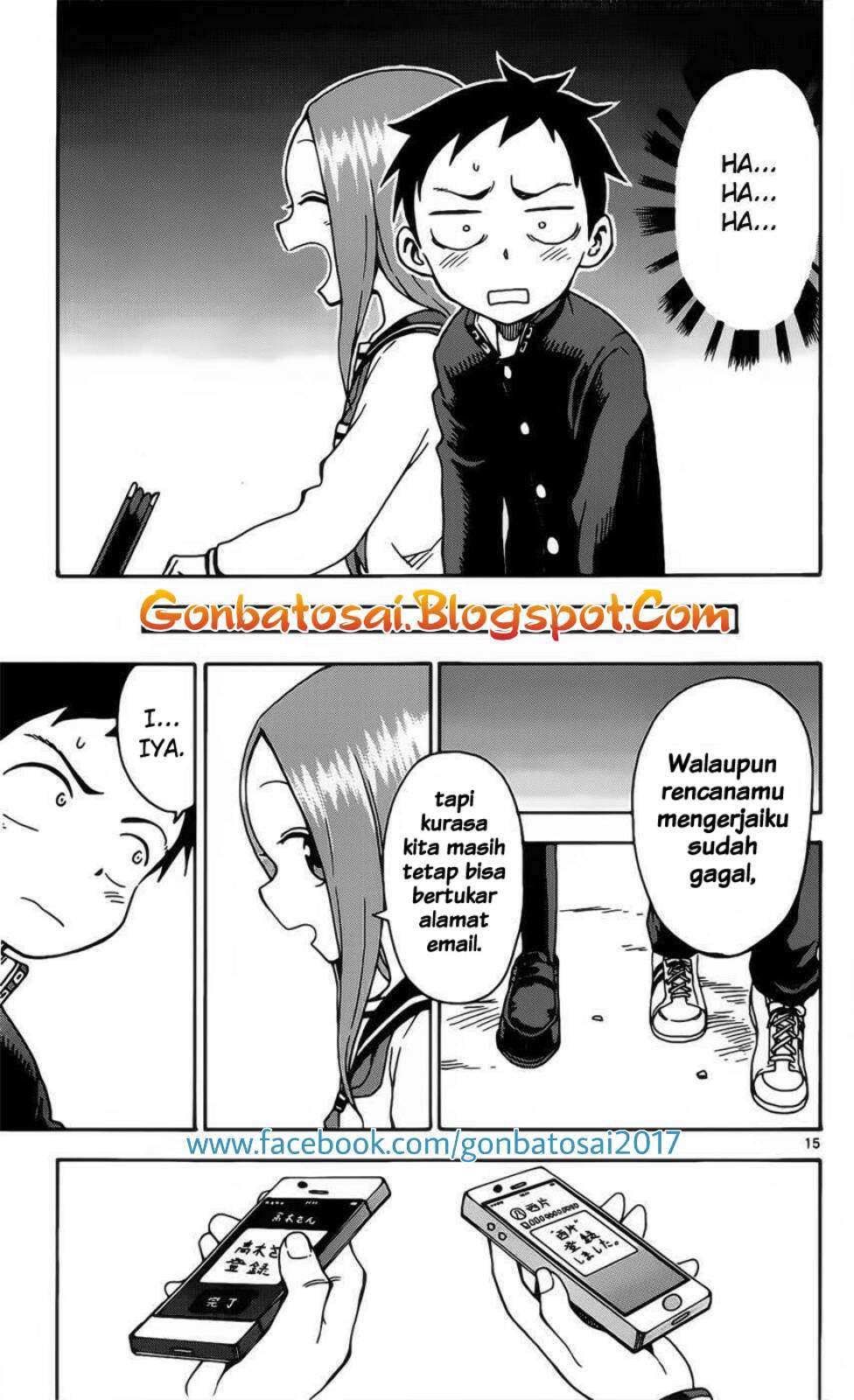 Karakai Jouzu no Takagi-san Chapter 27 Gambar 17