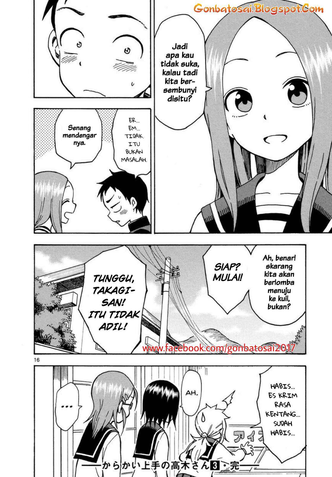 Karakai Jouzu no Takagi-san Chapter 26 Gambar 19