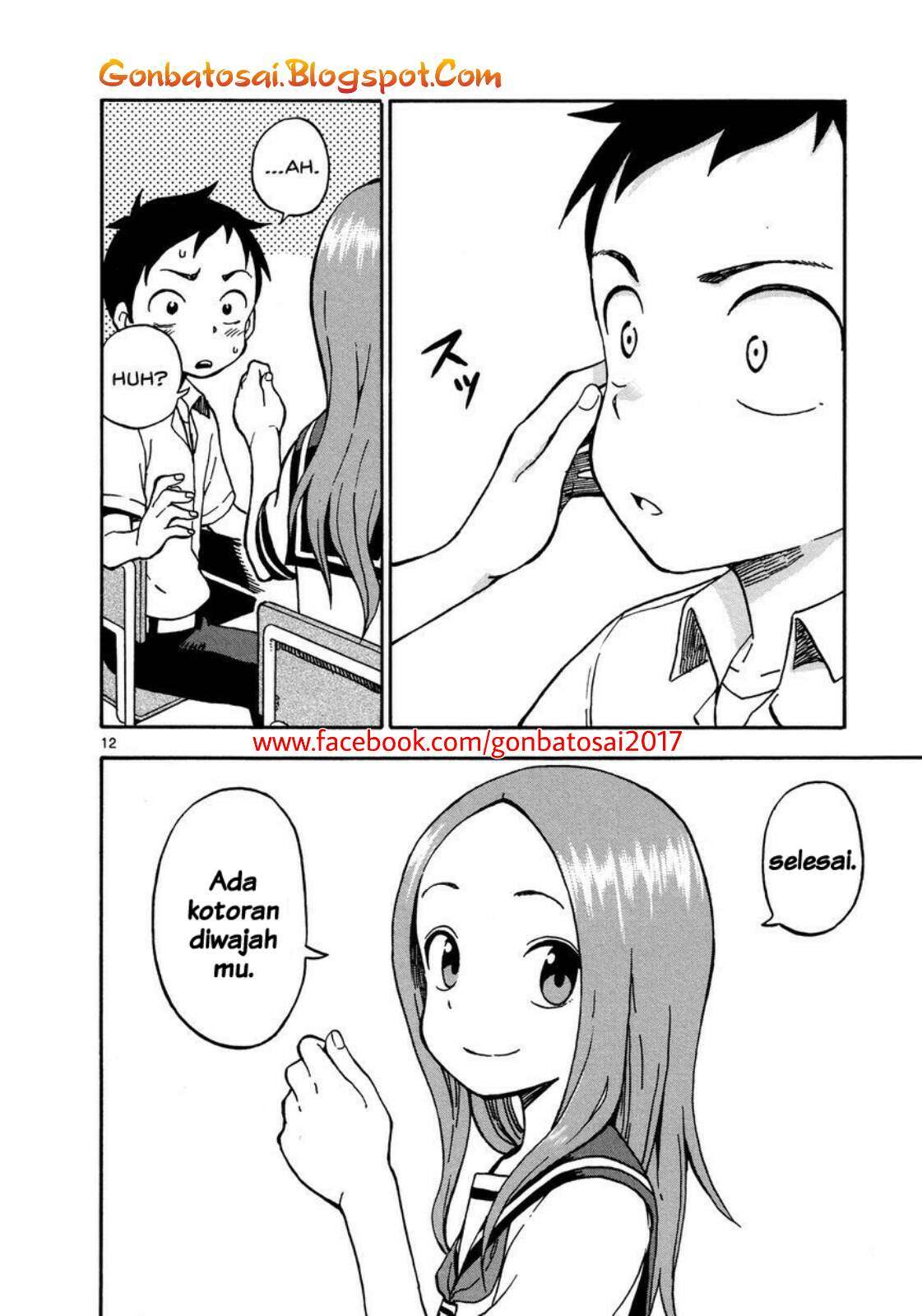 Karakai Jouzu no Takagi-san Chapter 25 Gambar 15