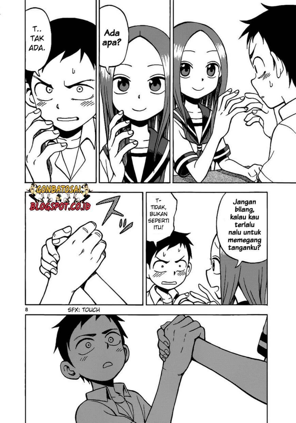 Karakai Jouzu no Takagi-san Chapter 16 Gambar 10