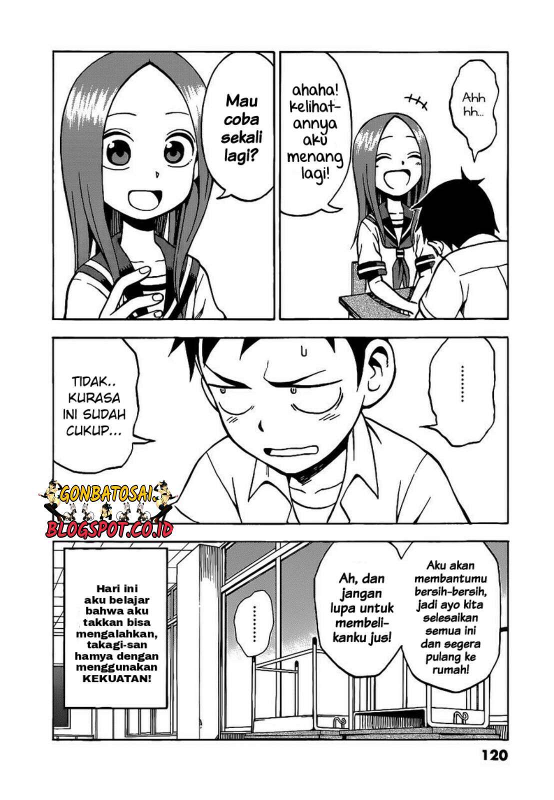 Karakai Jouzu no Takagi-san Chapter 16 Gambar 18