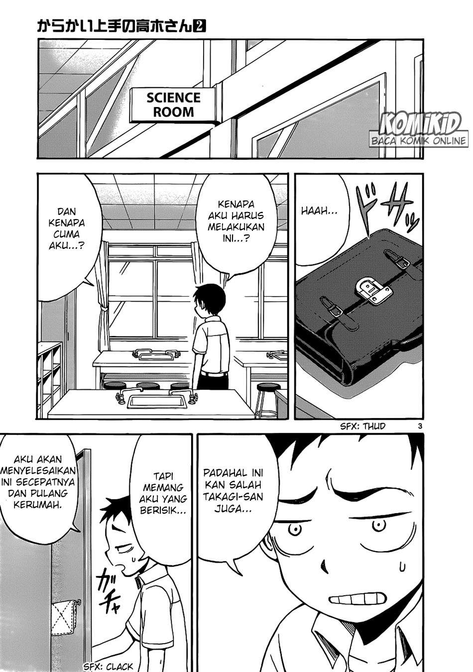 Karakai Jouzu no Takagi-san Chapter 14 Gambar 4