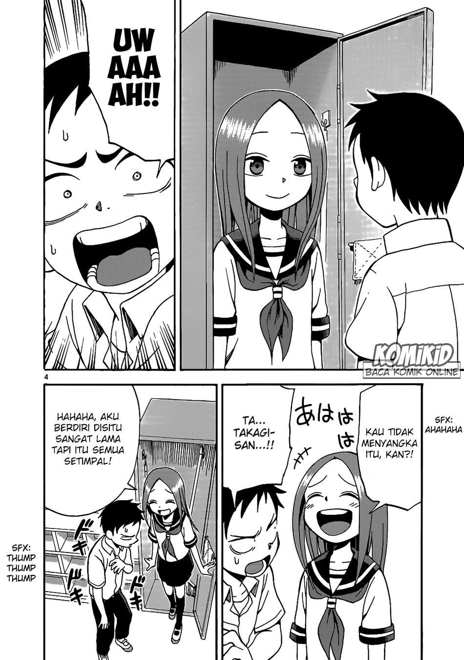 Karakai Jouzu no Takagi-san Chapter 14 Gambar 5