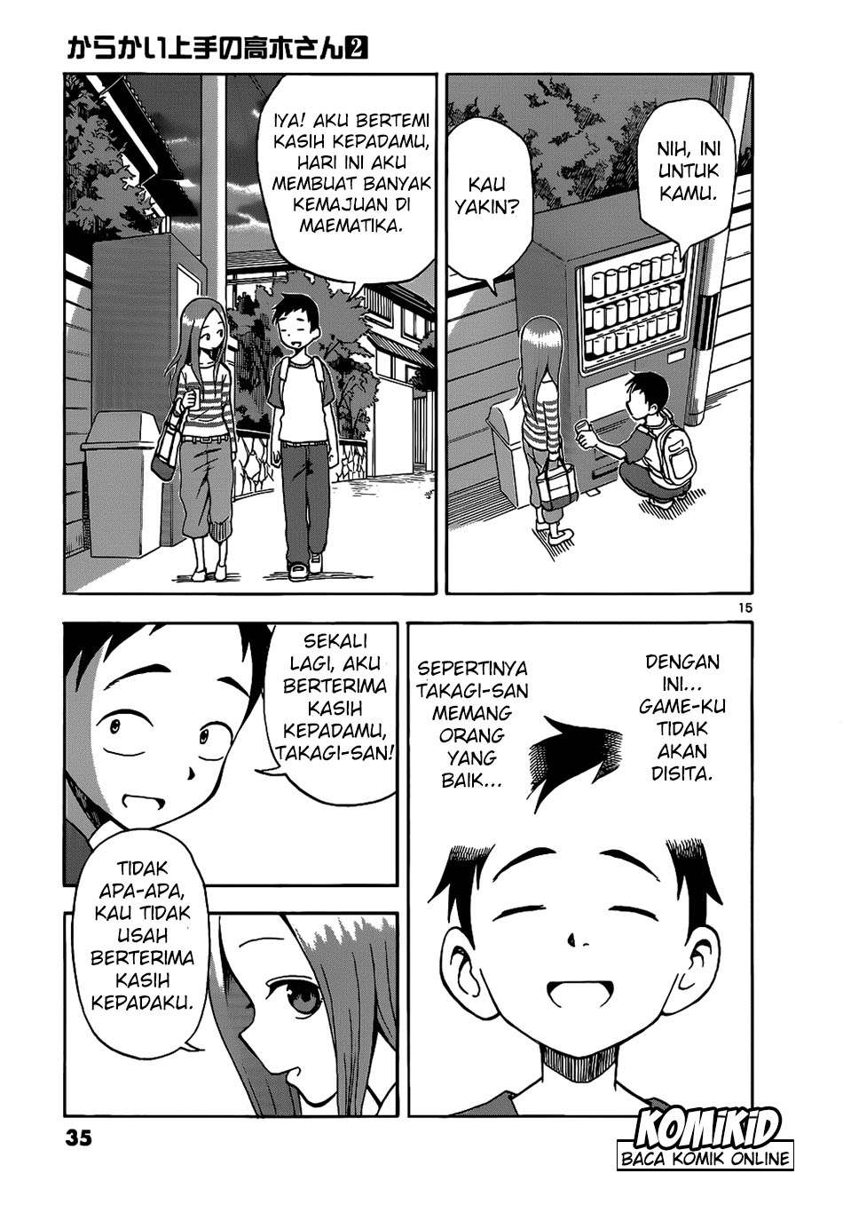 Karakai Jouzu no Takagi-san Chapter 11 Gambar 16