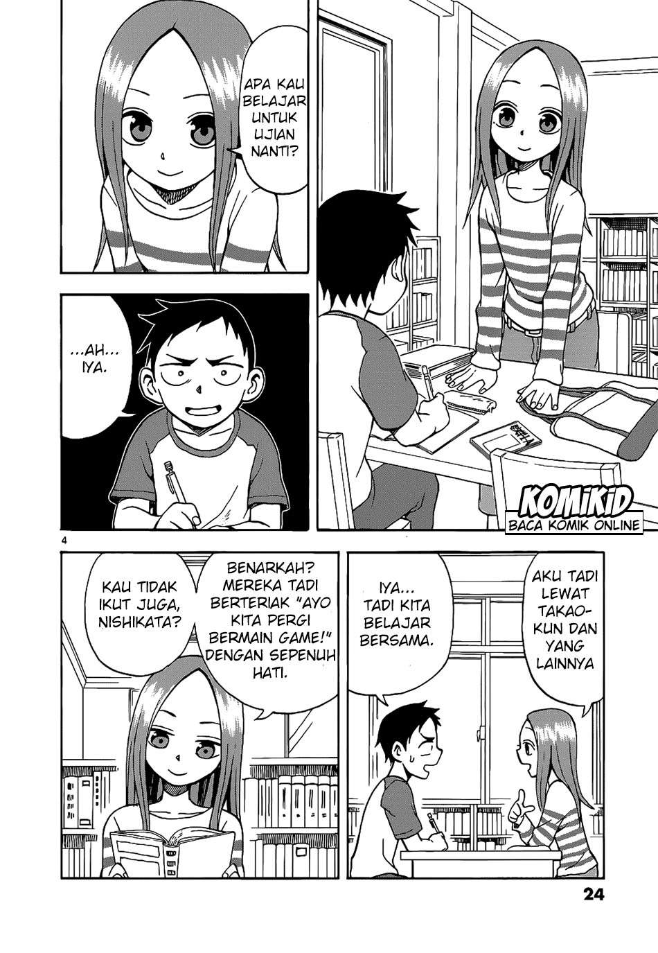 Karakai Jouzu no Takagi-san Chapter 11 Gambar 5