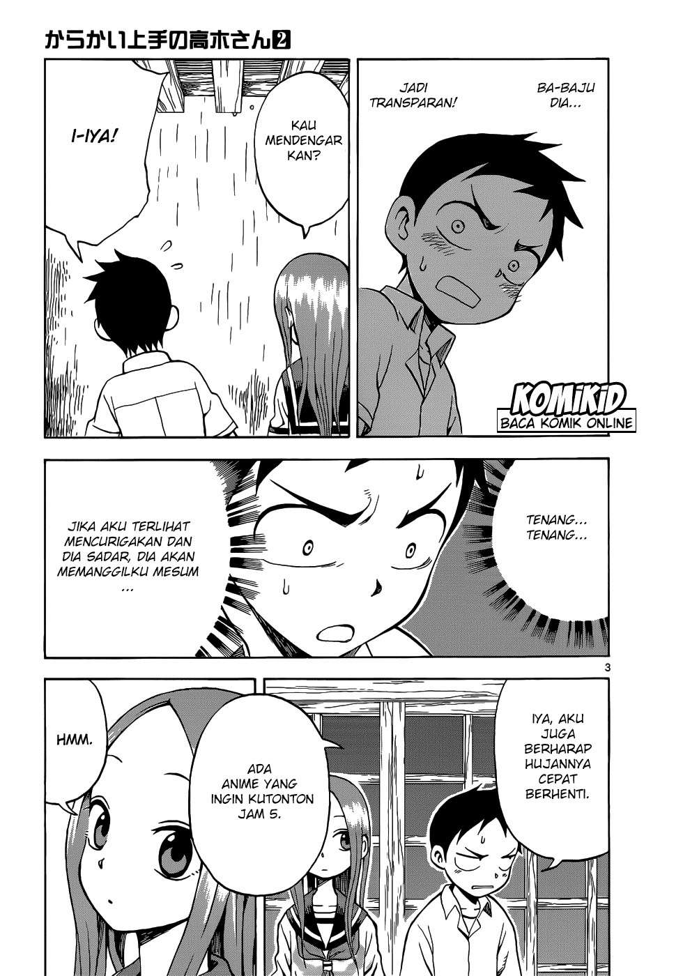 Karakai Jouzu no Takagi-san Chapter 10 Gambar 7