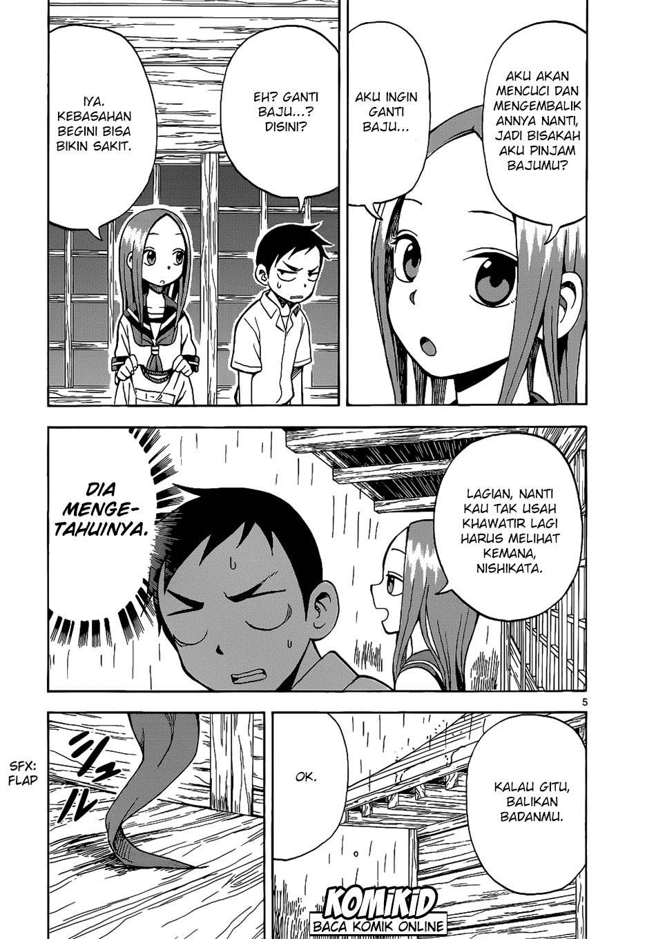 Karakai Jouzu no Takagi-san Chapter 10 Gambar 9