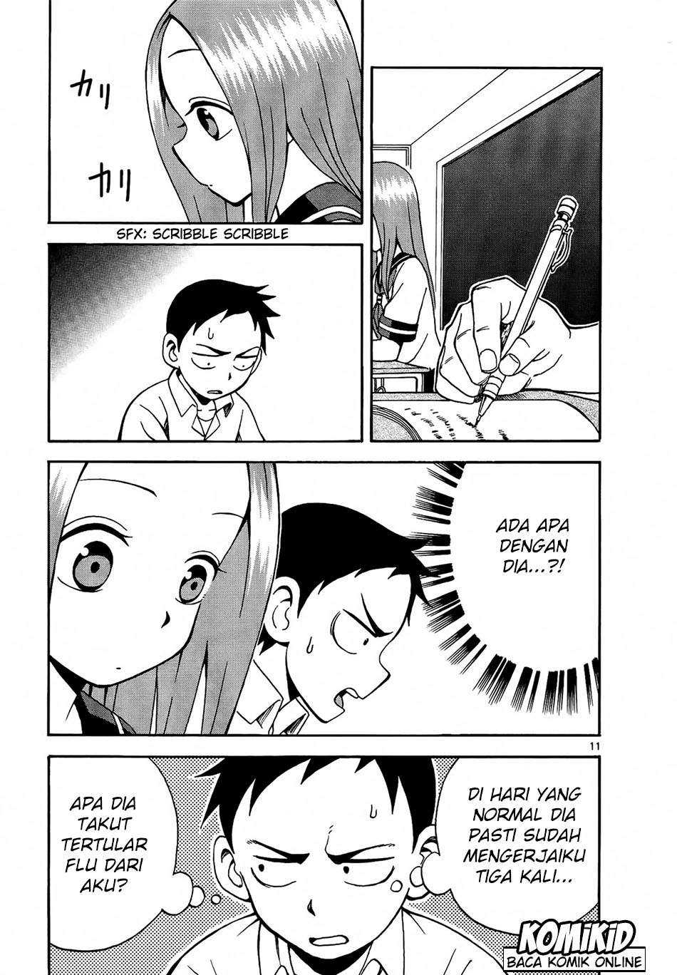 Karakai Jouzu no Takagi-san Chapter 8 Gambar 12