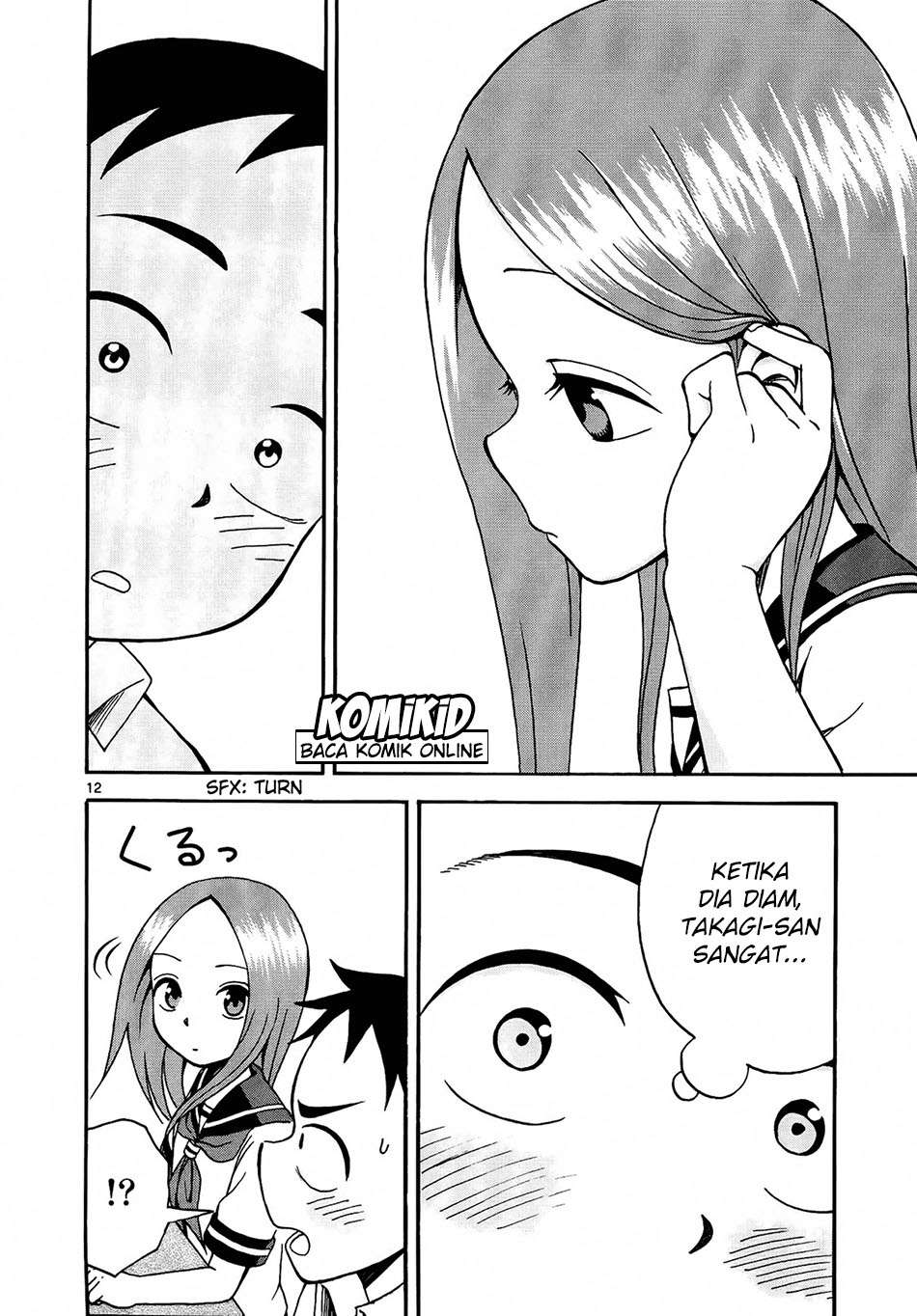 Karakai Jouzu no Takagi-san Chapter 8 Gambar 13