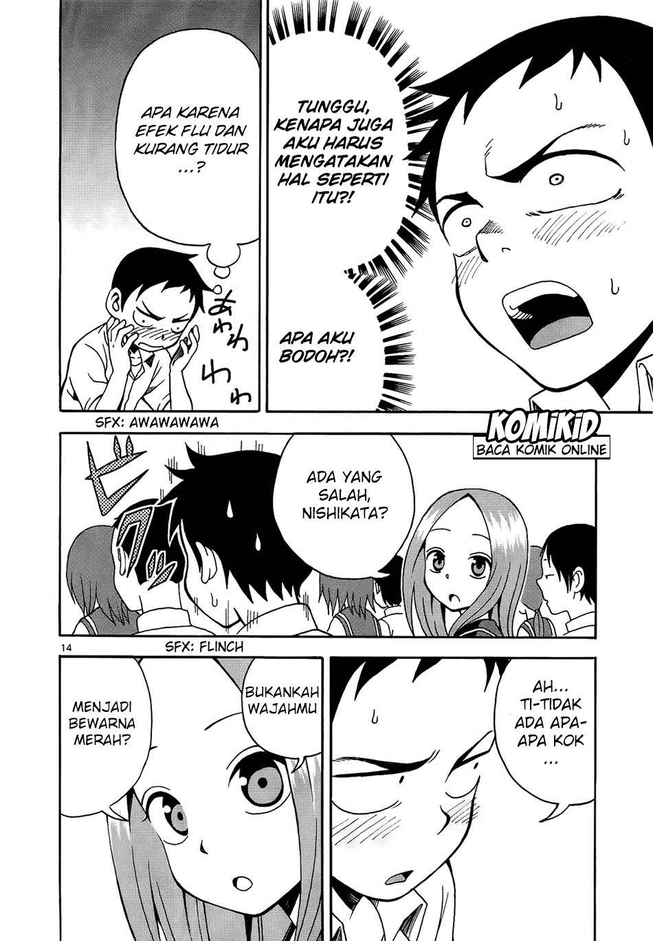 Karakai Jouzu no Takagi-san Chapter 8 Gambar 15