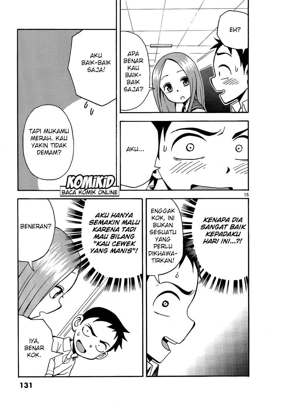 Karakai Jouzu no Takagi-san Chapter 8 Gambar 16