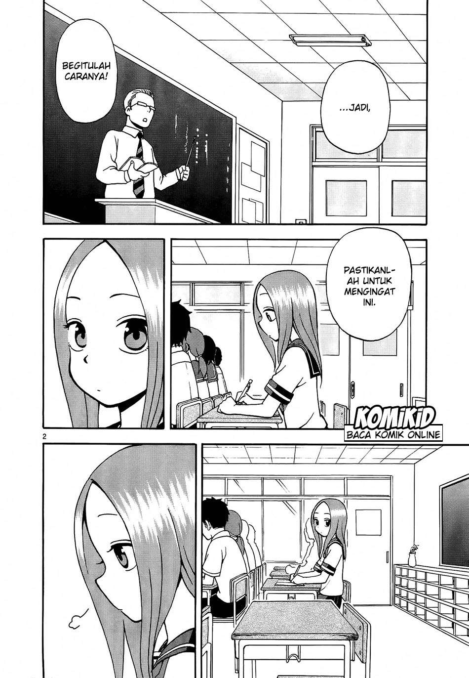 Karakai Jouzu no Takagi-san Chapter 8 Gambar 3