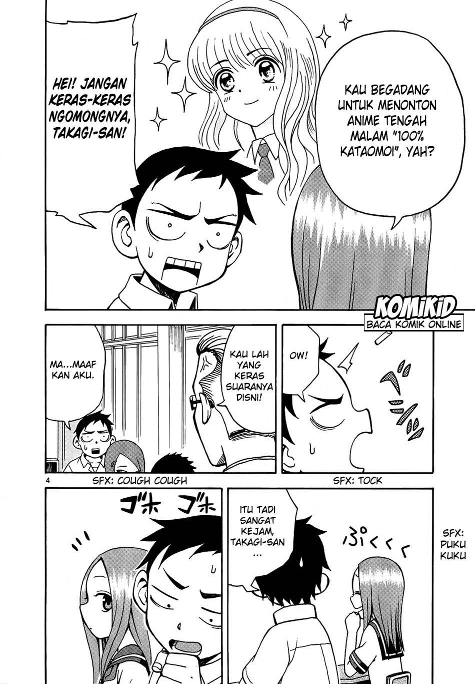 Karakai Jouzu no Takagi-san Chapter 8 Gambar 5
