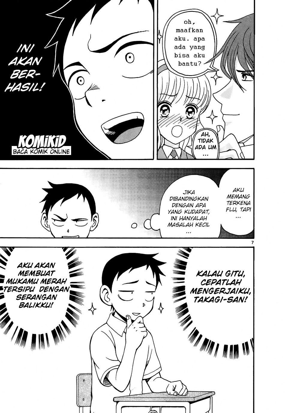 Karakai Jouzu no Takagi-san Chapter 8 Gambar 8