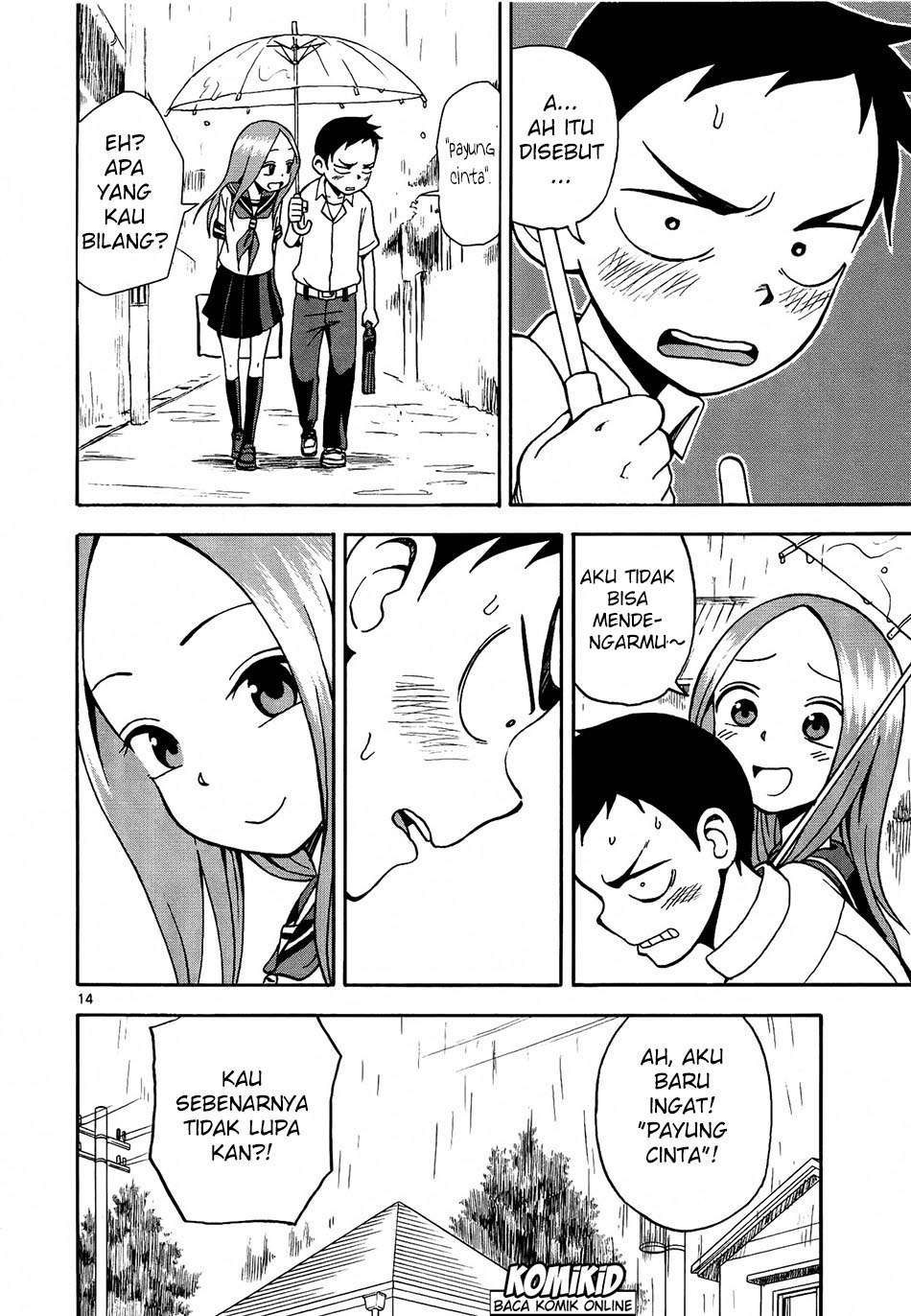 Karakai Jouzu no Takagi-san Chapter 7 Gambar 15