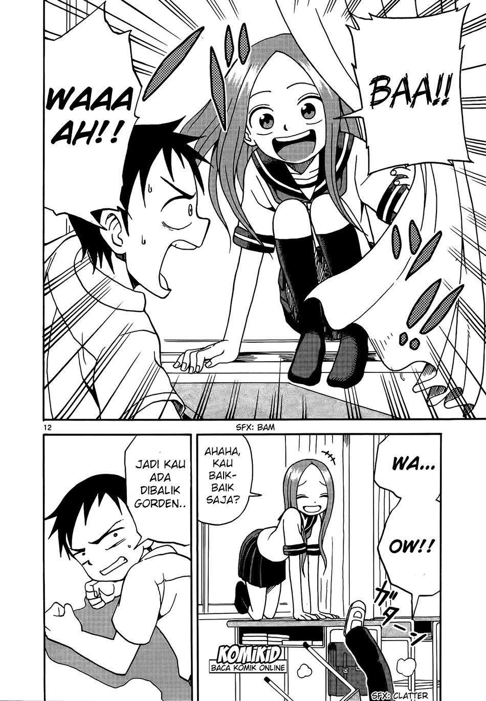 Karakai Jouzu no Takagi-san Chapter 6 Gambar 13