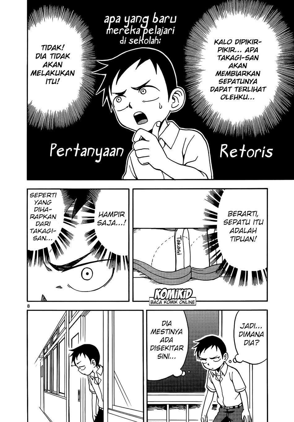 Karakai Jouzu no Takagi-san Chapter 6 Gambar 9