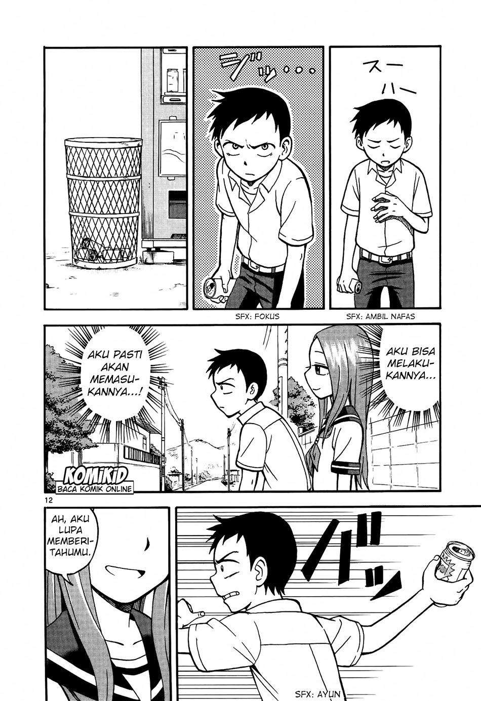 Karakai Jouzu no Takagi-san Chapter 5 Gambar 13