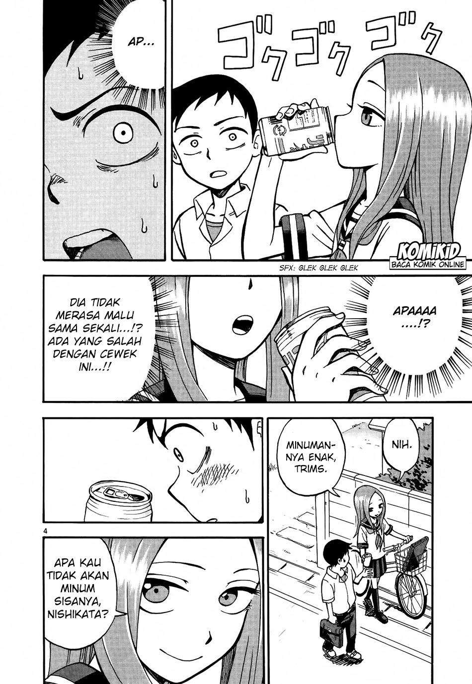 Karakai Jouzu no Takagi-san Chapter 5 Gambar 5