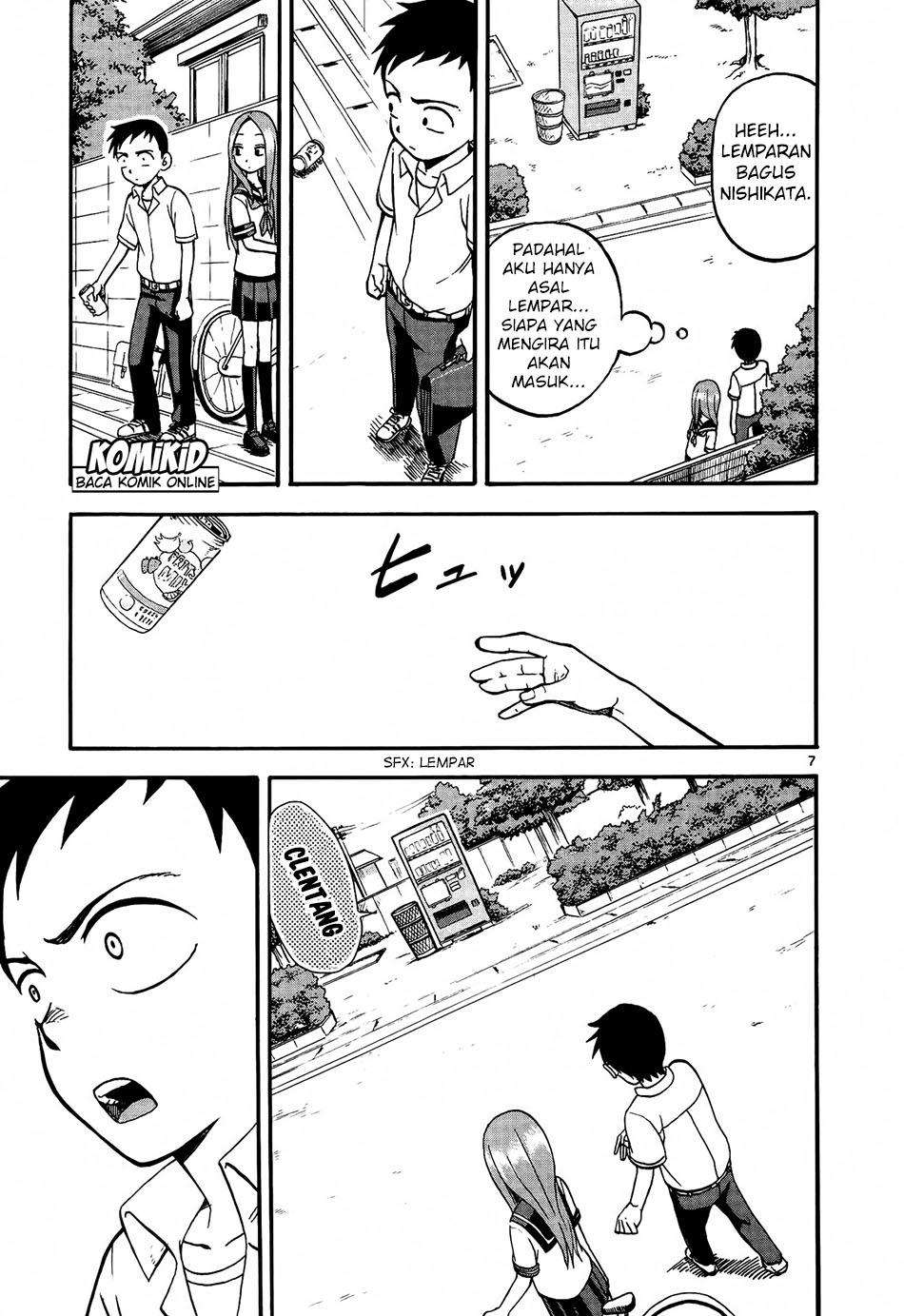 Karakai Jouzu no Takagi-san Chapter 5 Gambar 8