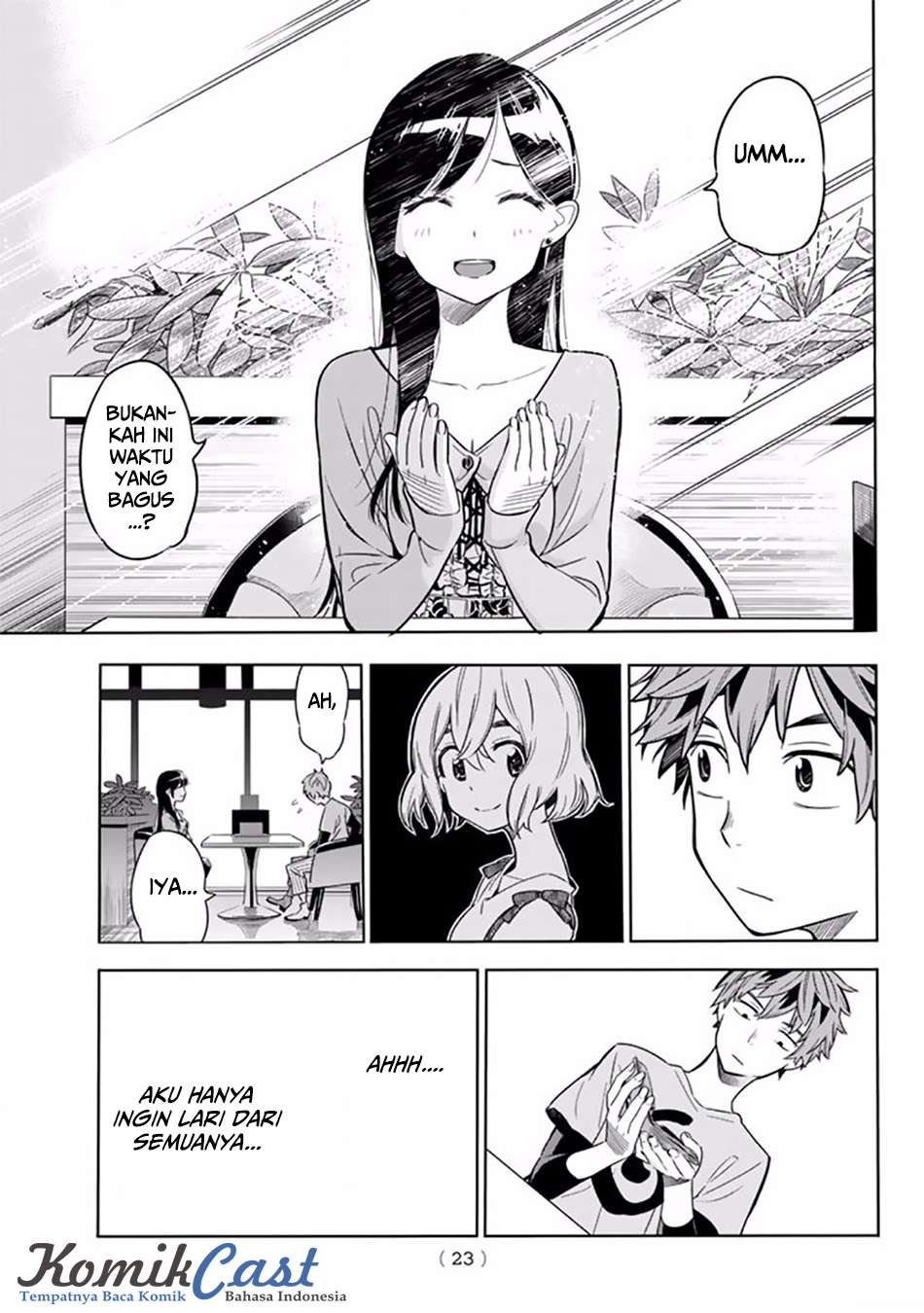 Kanojo Okarishimasu Chapter 1 Gambar 14