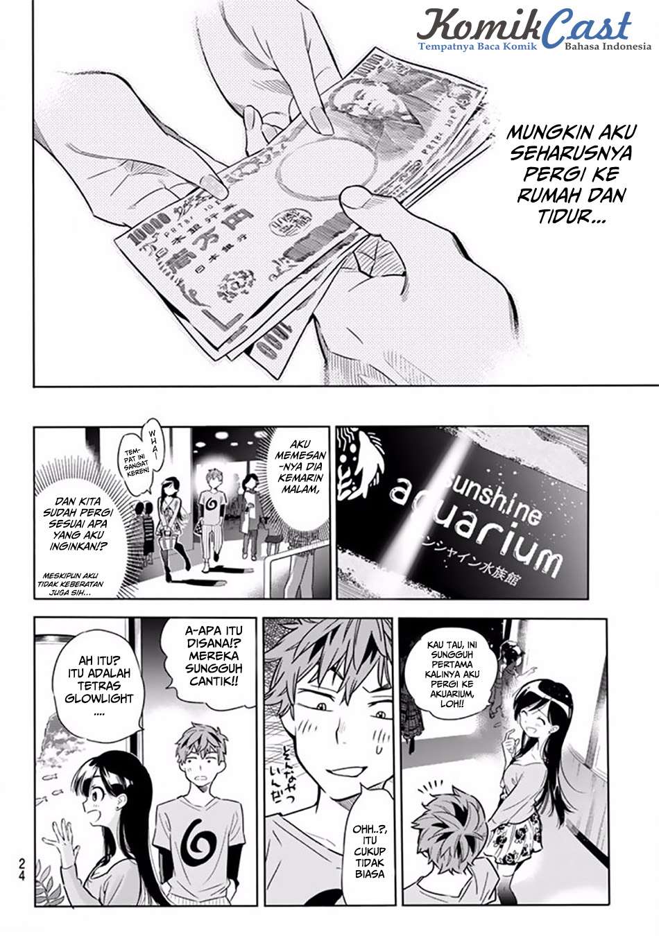 Kanojo Okarishimasu Chapter 1 Gambar 15