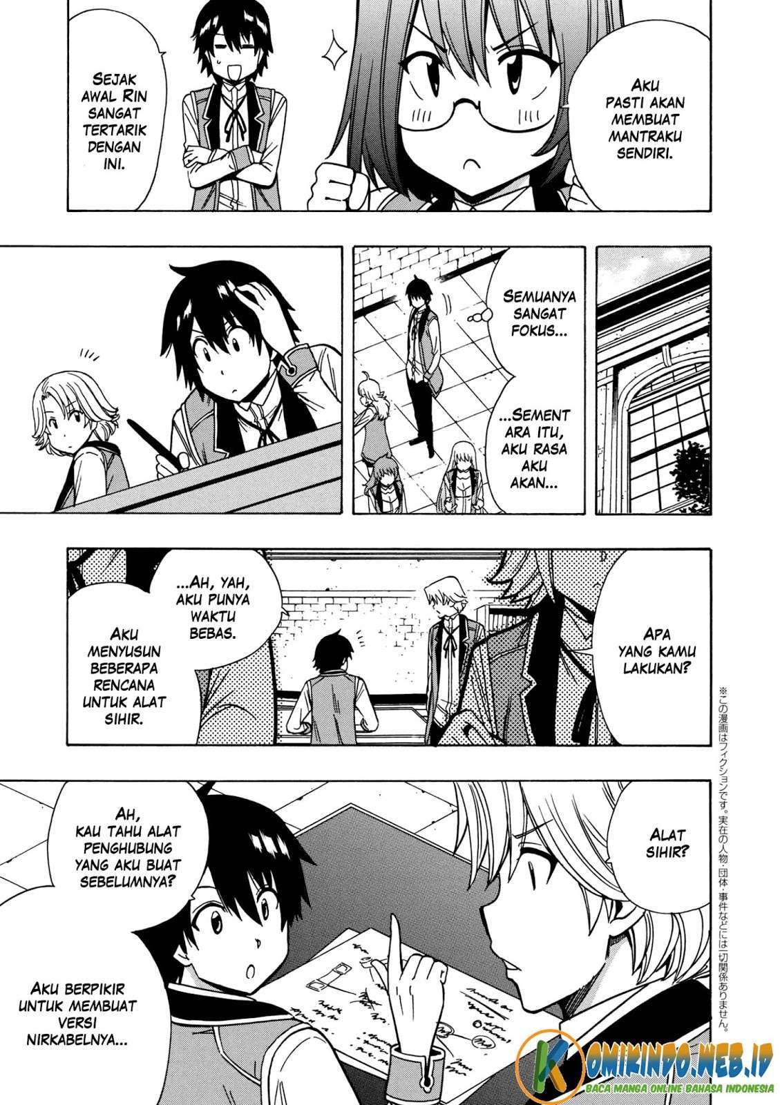 Kenja no Mago Chapter 28 Gambar 29