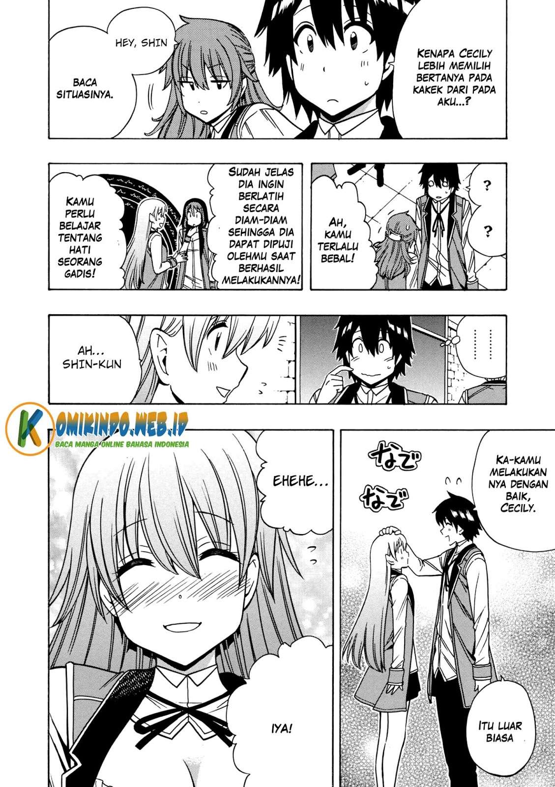 Kenja no Mago Chapter 28 Gambar 34