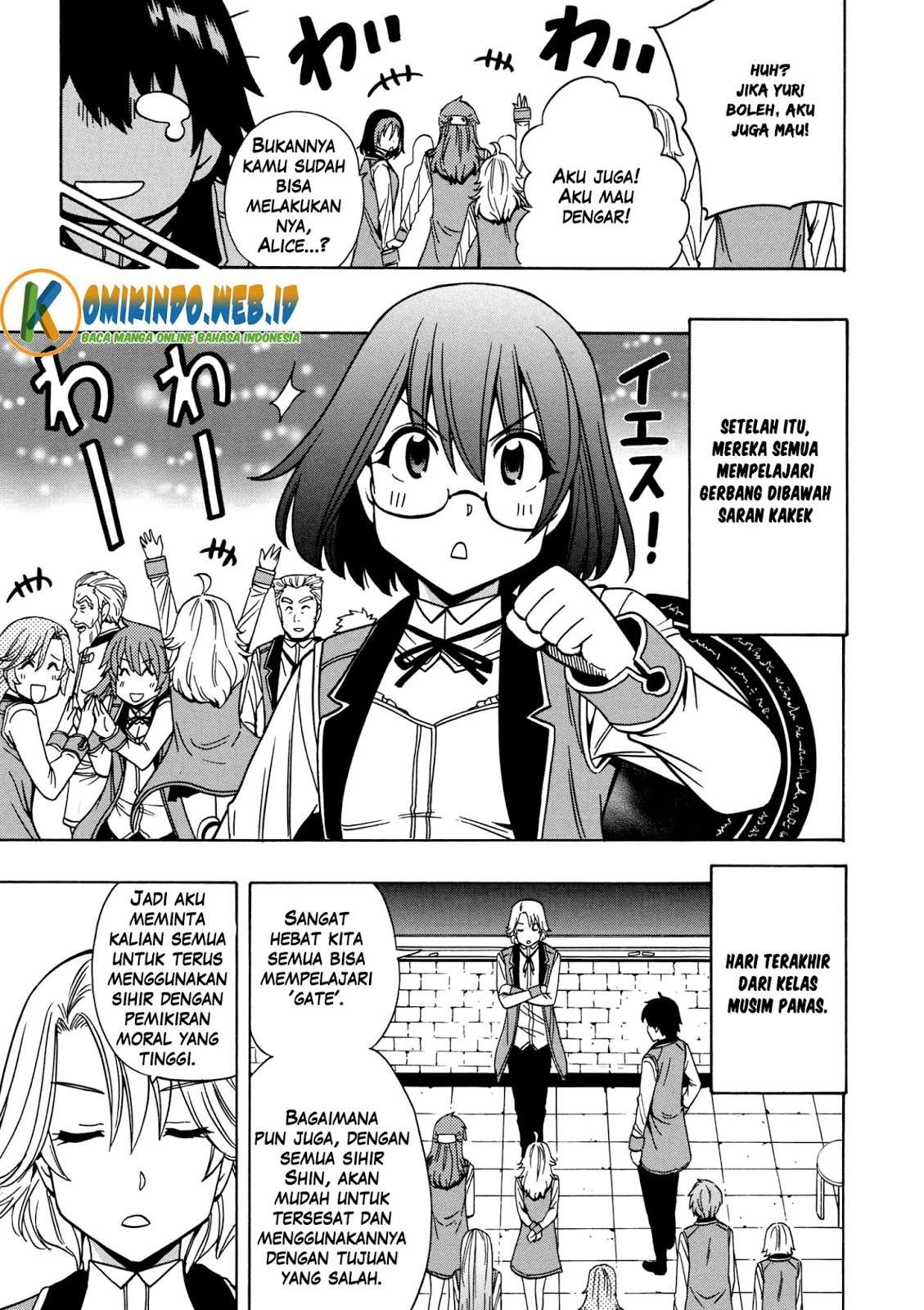 Kenja no Mago Chapter 28 Gambar 39