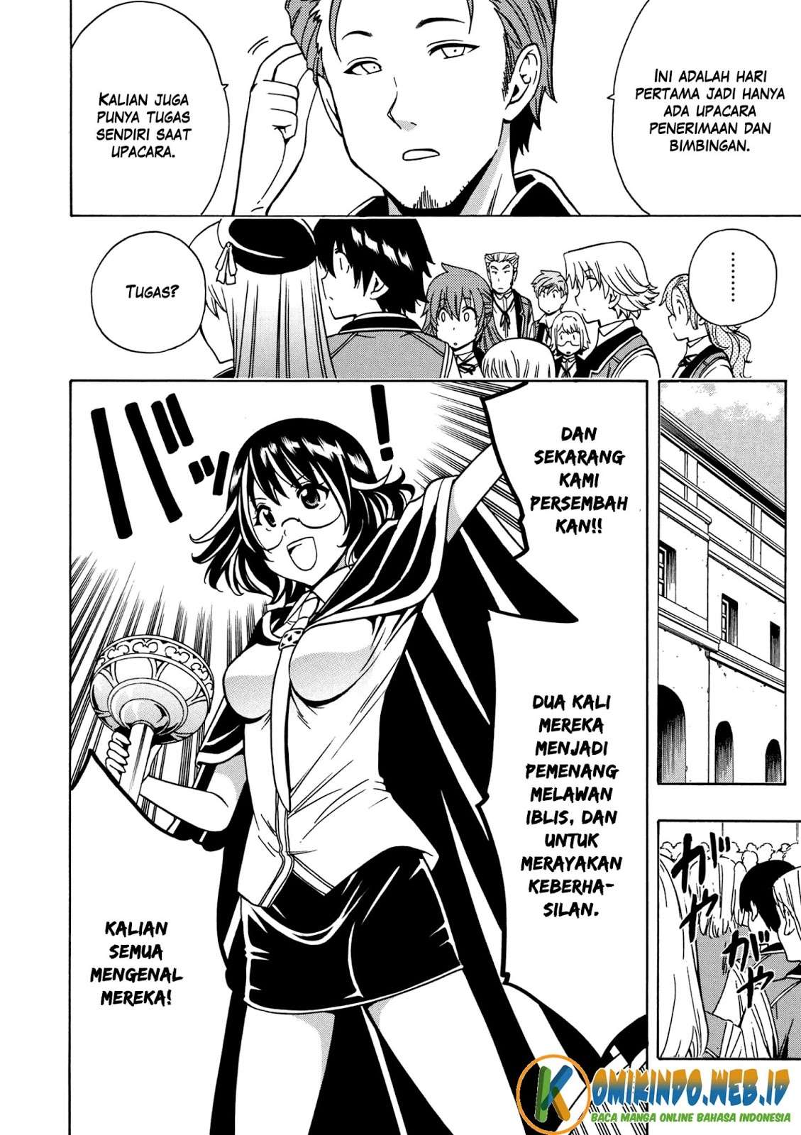 Kenja no Mago Chapter 28 Gambar 48