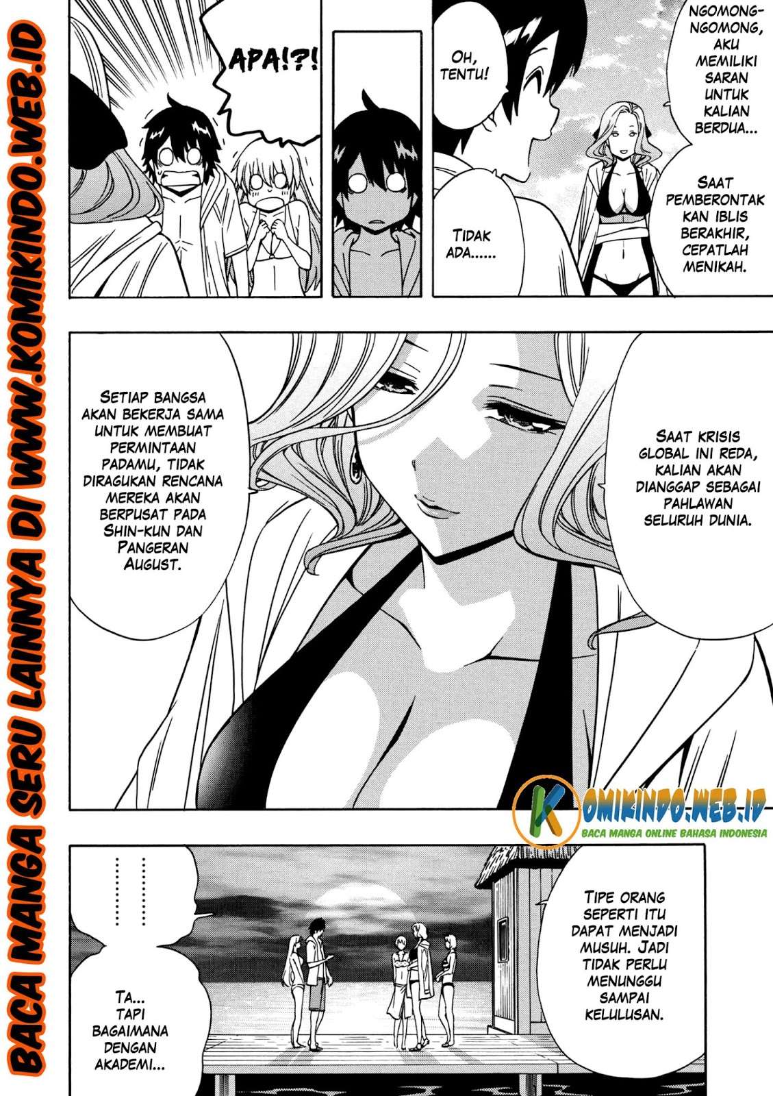 Kenja no Mago Chapter 27 Gambar 10